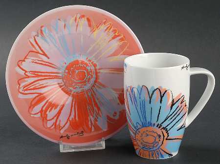 Daisies Latte Cup & Saucer Set