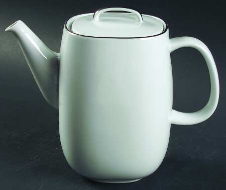Moon Platinum Coffee Pot & Lid