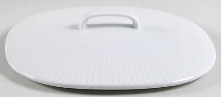 Moon White On White Lid for Tureen