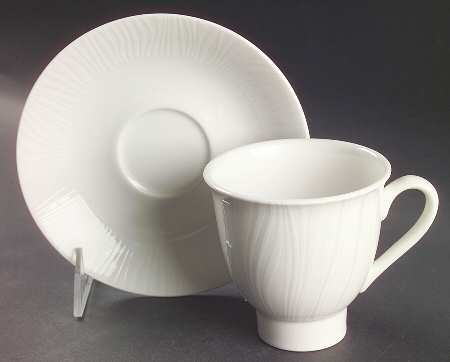 Reflections Footed Cup & Saucer Set by Royal Worcester