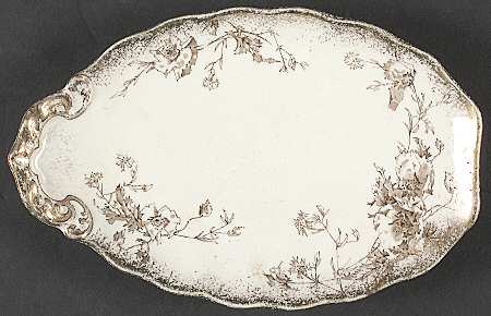 Rutland Brown (Gold Brushed) Pickle Dish