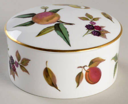 Arden 4" Round Box & Lid by Royal Worcester