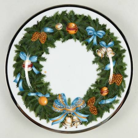 Platinum Buffet Accent Luncheon Plate