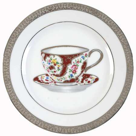 Platinum Buffet Accent Salad Plate