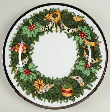 Platinum Buffet Accent Luncheon Plate