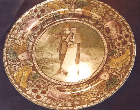 John Alden and Priscilla Brown Multicolor by Rowland &amp; Marsellus