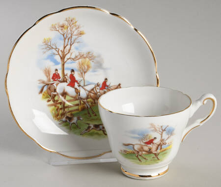 RE13 Footed Demitasse Cup & Saucer Set