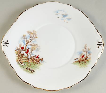 RE13 Handled Cake Plate