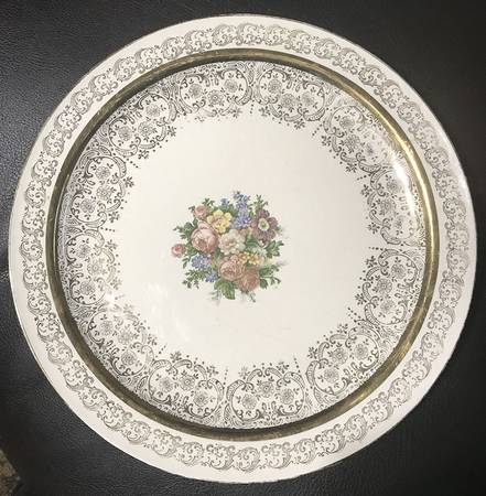 RYL187 12" Chop Plate (Round Platter)