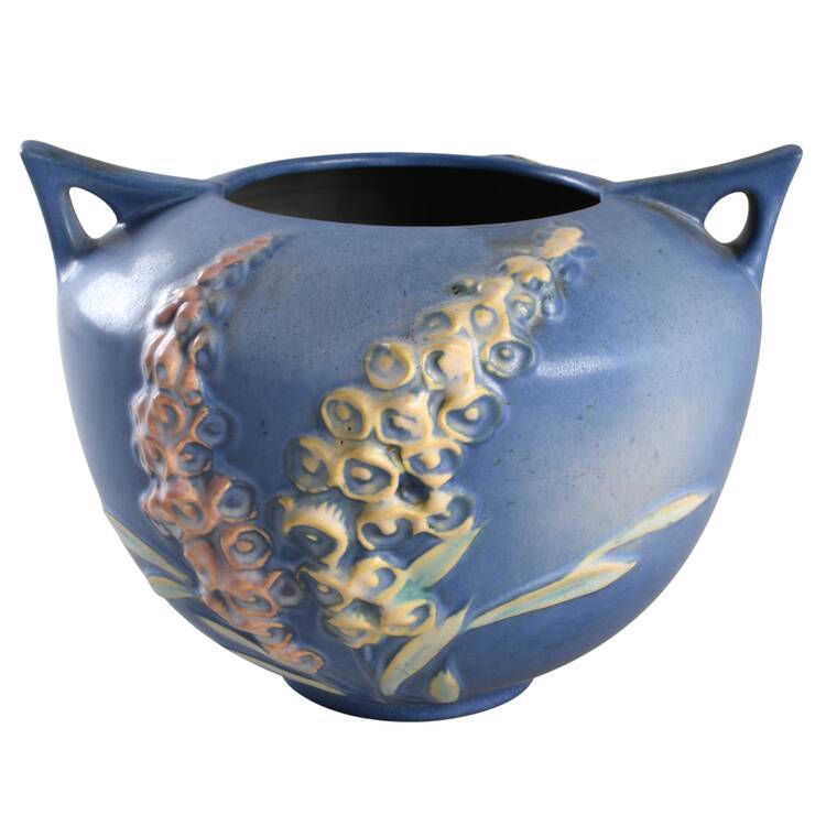 Foxglove Blue 6" Rose Bowl