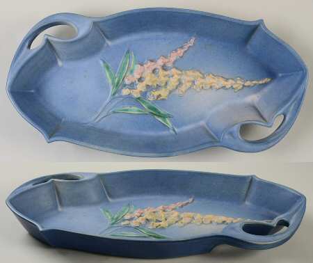 Foxglove Blue 15" Handled Tray