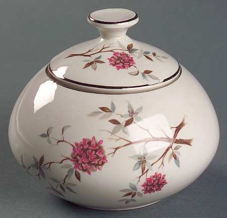 Mandarin Sugar Bowl & Lid