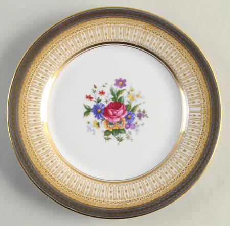 Avon Gray Salad Plate