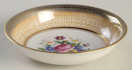 Avon Gray Fruit/Dessert (Sauce) Bowl