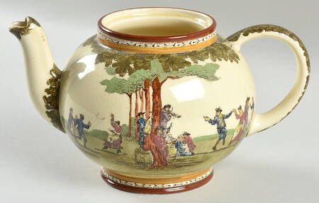 Village Fete Small Teapot No Lid
