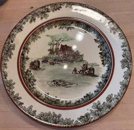 Village Fete Dinner Plate