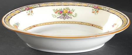 H2468 9" Oval Vegetable Bowl