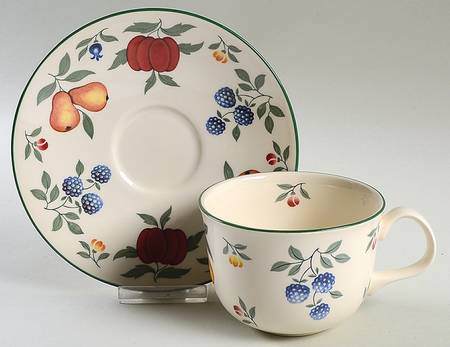 Toscana Breakfast Cup & Saucer Set