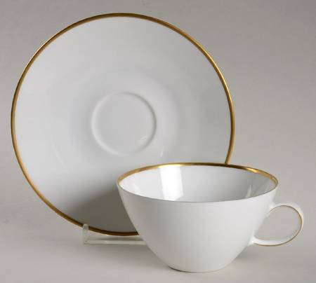 3333 (Fortuna) Flat Cup & Saucer Set