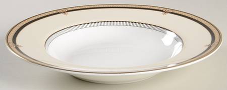 Baroness Large Rim Soup Bowl