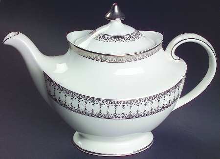 Piper Platinum Teapot & Lid
