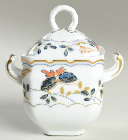 Papillons Sugar Bowl & Lid