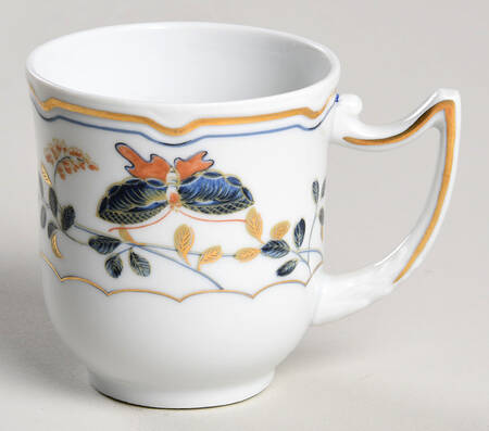 Papillons Flat Demitasse Cup