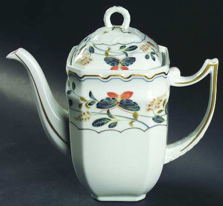Papillons Coffee Pot & Lid