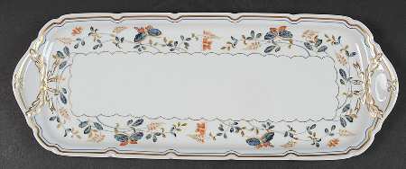 Papillons Oblong Cake Plate