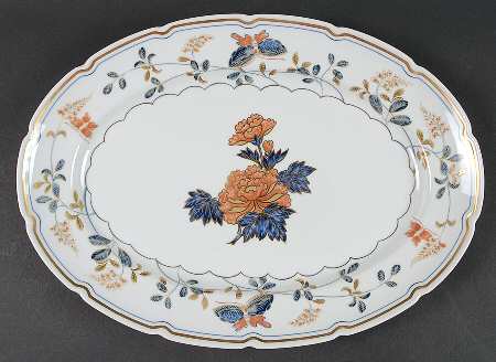 Papillons 14" Oval Serving Platter