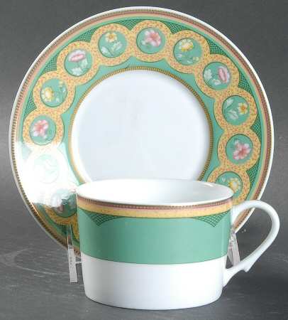Olivia Flat Cup & Saucer Set