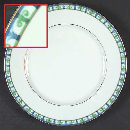 Bagatelle (Celadon) Dessert Luncheon Plate