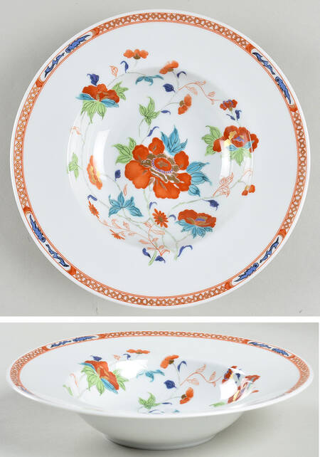 Hokusai Rim Soup Bowl