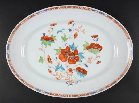 Hokusai 14" Oval Serving Platter