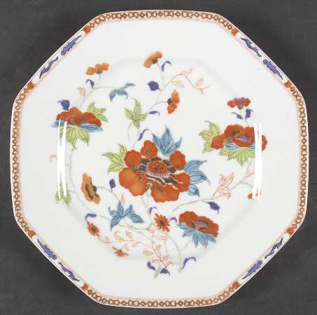 Hokusai Octagonal Luncheon Plate