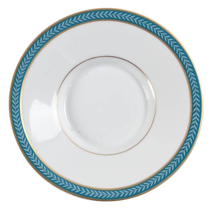 Laurier Bleu Saucer for Demitasse Cup