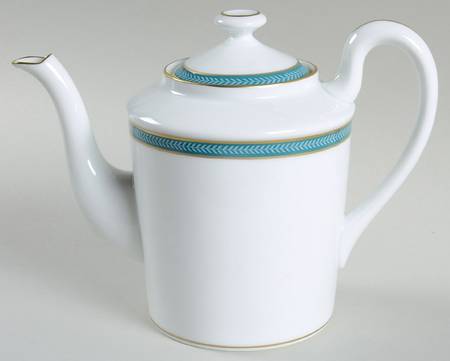 Laurier Bleu Coffee Pot & Lid