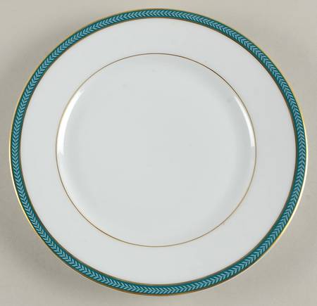 Laurier Bleu Luncheon Plate