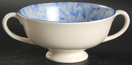 Envoy Footed Cream Soup Bowl