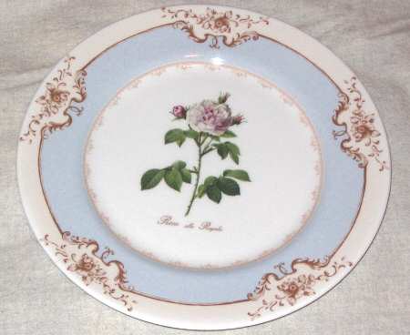 Redoute's Roses Salad Plate