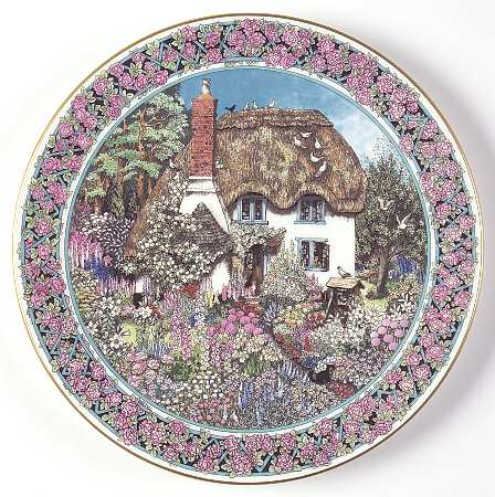 Cottage Gardens by Royal Worcester