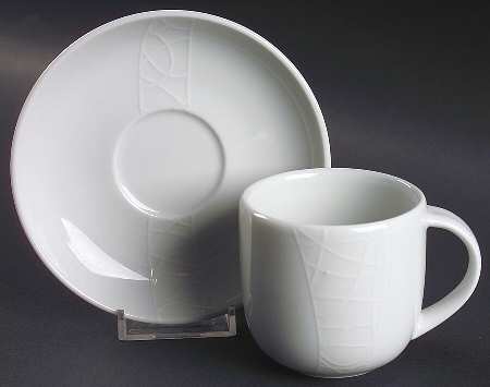 Jamie Oliver Flat Demitasse Cup & Saucer Set