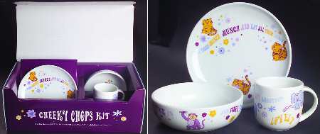 Cheeky Chops (3 Piece) Child's Set