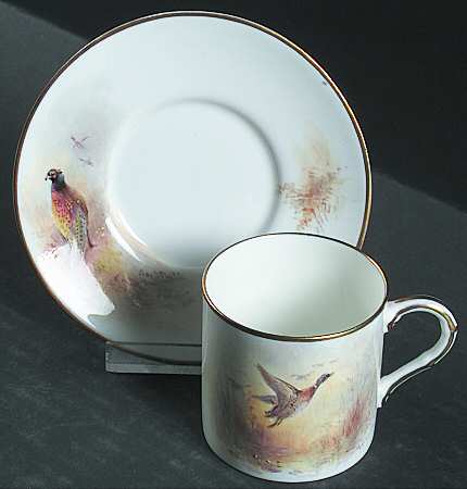 RW136 Flat Demitasse Cup & Saucer Set