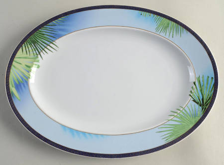 Jungle 13" Oval Serving Platter