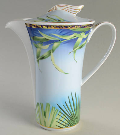 Jungle Coffee Pot & Lid