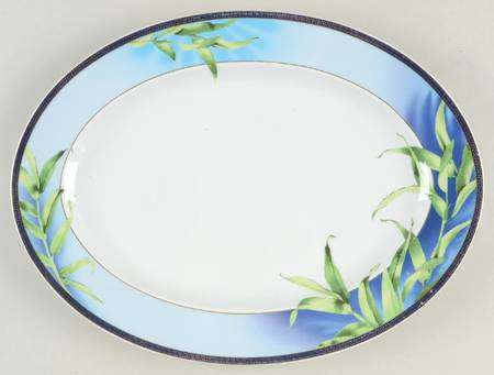 Jungle 15" Oval Serving Platter