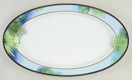 Jungle 19" Fish Platter