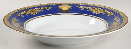 Medusa Blue Deep Dish