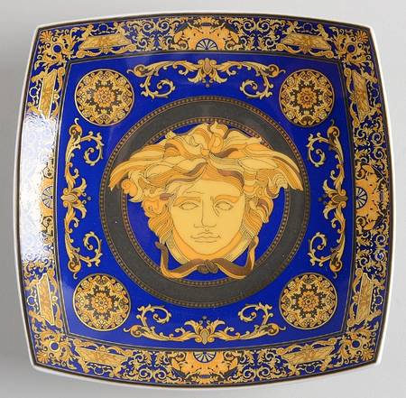 Medusa Blue Large Candy Dish